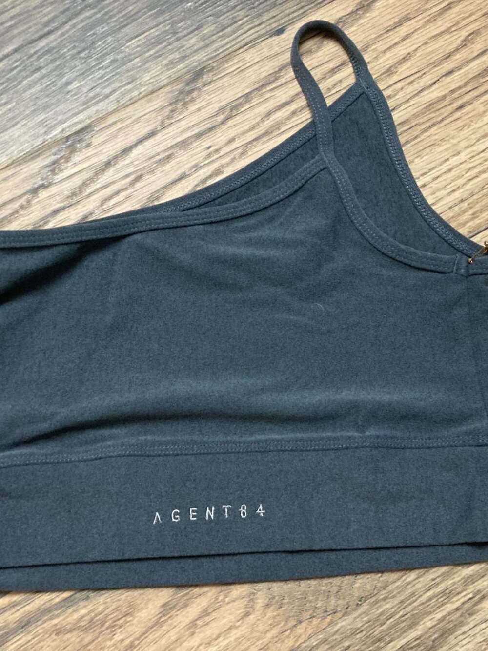 Agent 84 Women's Grey Sports Bra Size L/XL NWT